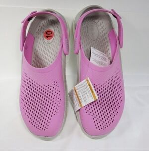 NWT! Crocs LiteRide 360 Clog Pink/Grey Men's 10 / Women's 12